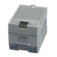 SDP424100LT SOLAHD SDP LOW POWER DIN POWER SUPPLY, 92W, 24V OUTPUT, 115-230V AC/DC INPUT (SDP 4-24-100LT)